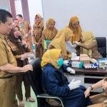 Dinas Kesehatan Muba, Pemkab resmi meluncurkan program Gerakan ASN Sehat (GASKAN).