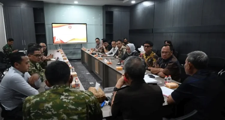 Panitia Khusus (Pansus) Perkebunan Dewan Perwakilan Rakyat Daerah (DPRD) Provinsi Sumatra Selatan (Sumsel) melaksanakan kunjungan kerja strategis ke Kantor Pusat Badan Pemeriksa Keuangan Republik Indonesia (BPK RI) di Jakarta, pada hari Selasa, tanggal 26 Mei 2026. (MUSINEWS.ID/TRY)