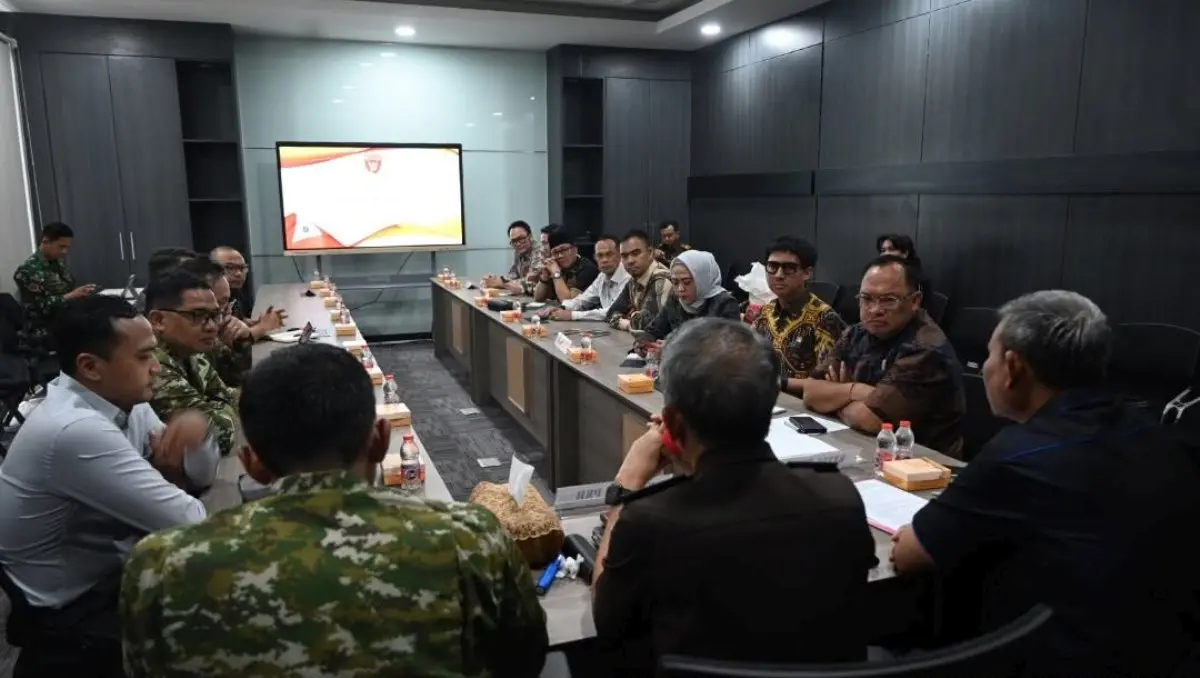 Panitia Khusus (Pansus) Perkebunan Dewan Perwakilan Rakyat Daerah (DPRD) Provinsi Sumatra Selatan (Sumsel) melaksanakan kunjungan kerja strategis ke Kantor Pusat Badan Pemeriksa Keuangan Republik Indonesia (BPK RI) di Jakarta, pada hari Selasa, tanggal 26 Mei 2026. (MUSINEWS.ID/TRY)