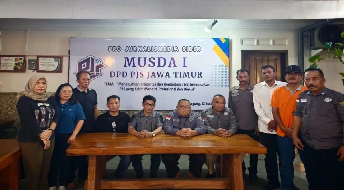 Agenda perdana ini dipimpin langsung oleh Ketua Umum (Ketum) Dewan Pimpinan Pusat (DPP) PJS, Mahmud Marhaba, bersama jajaran pengurus pusat lainnya. (MUSINEWS.ID/TRI)