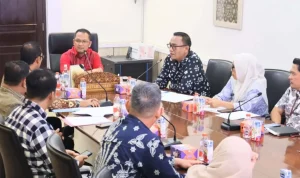Rapat Teknis Tim Koordinasi Kerja Sama Daerah (TKKSD) Kabupaten Musi Banyuasin yang berlangsung di Ruang Rapat Sekretaris Daerah Kabupaten Muba, Kamis, 11 Juni 2026. (MUSINEWS.ID/TRY)