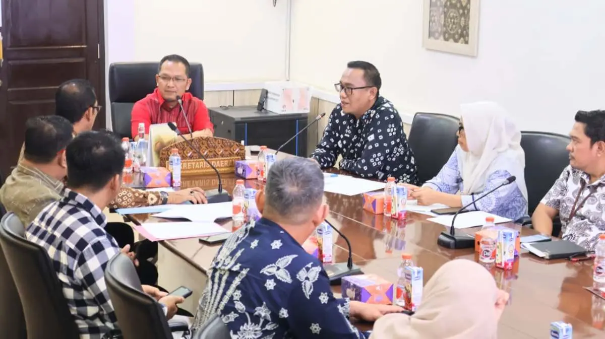 Rapat Teknis Tim Koordinasi Kerja Sama Daerah (TKKSD) Kabupaten Musi Banyuasin yang berlangsung di Ruang Rapat Sekretaris Daerah Kabupaten Muba, Kamis, 11 Juni 2026. (MUSINEWS.ID/TRY)
