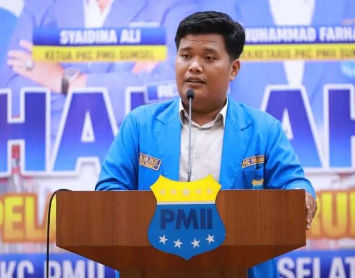 Ketua Bidang Pendidikan, Pengembangan Akademik, dan Profesi PKC PMII Sumsel, M. Alpa Rezi. (MUSINEWS.ID/HAIRUDIN)