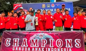 Sekolah Sepak Bola (SSB) Palembang Soccer Skill (PSS) U-10 sukses mengukir prestasi gemilang di tingkat nasional. (MUSINEWS.ID/TRI)