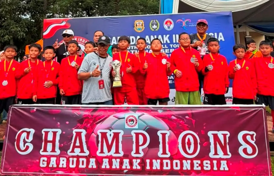 Sekolah Sepak Bola (SSB) Palembang Soccer Skill (PSS) U-10 sukses mengukir prestasi gemilang di tingkat nasional. (MUSINEWS.ID/TRI)