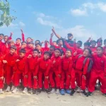 SSB Palembang Soccer Skills bersiap tampil pada ajang Kejuaraan Nasional (Kejurnas) Garuda Anak Indonesia (GAI) 2026 yang berlangsung di Provinsi Lampung pada 20-21 Juni 2026. (MUSINEWS.ID/HAIRUDIN)