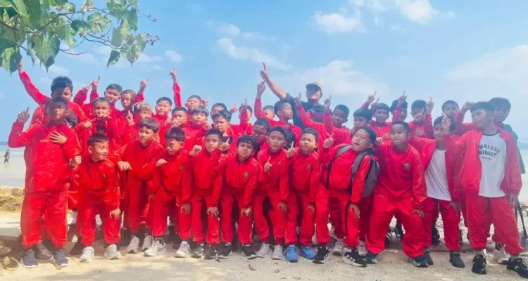 SSB Palembang Soccer Skills bersiap tampil pada ajang Kejuaraan Nasional (Kejurnas) Garuda Anak Indonesia (GAI) 2026 yang berlangsung di Provinsi Lampung pada 20-21 Juni 2026. (MUSINEWS.ID/HAIRUDIN)