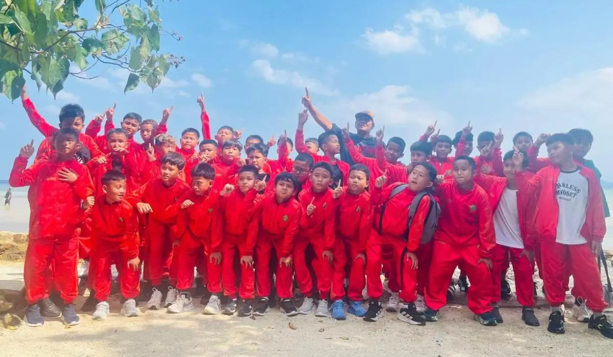 SSB Palembang Soccer Skills bersiap tampil pada ajang Kejuaraan Nasional (Kejurnas) Garuda Anak Indonesia (GAI) 2026 yang berlangsung di Provinsi Lampung pada 20-21 Juni 2026. (MUSINEWS.ID/HAIRUDIN)