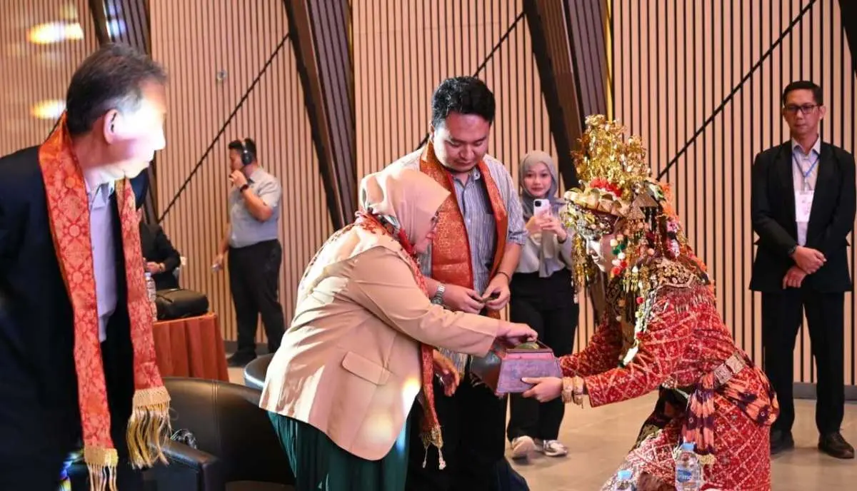 Delegasi Universitas Bina Darma dalam pelaksanaan Mobility Program 2026 yang diselenggarakan di Universitas Multi Data Palembang (MDP), pada hari Rabu, tanggal 10 Juni 2026. (foto : binadarma.ac.id)