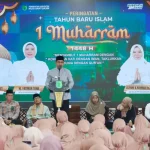 Wakil Bupati Muba menghadiri peringatan Tahun Baru Islam 1448 Hijriah di Pendopoan Griya Bumi Serasan Sekate