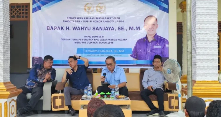 H. Wahyu Sanjaya Gelar ASMAS di Pedamaran Timur, Bahas Pemenuhan Hak Dasar Warga Negara Menurut UUD NRI Tahun 1945