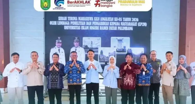 Pemerintah Kota Prabumulih secara resmi menerima 914 mahasiswa Kuliah Kerja Nyata (KKN) Angkatan ke-85 Tahun 2026 dari Universitas Islam Negeri (UIN) Raden Fatah Palembang.
