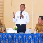 H. Arlan menghadiri sekaligus memimpin rapat bulanan Pemerintah Kota Prabumulih yang digelar di Gedung Kesenian Rumah Dinas Wali Kota Prabumulih.