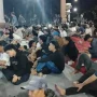 Antusiasme masyarakat Kota Prabumulih mewarnai pelaksanaan nonton bareng (nobar) Final Piala Dunia FIFA 2026 yang digelar Pemerintah Kota Prabumulih di Pendopoan Rumah Dinas Wali Kota, Senin (20/7/2026) dini hari.