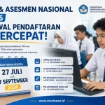 Badan Kebijakan Pendidikan Dasar dan Menengah Kemendikdasmen Republik Indonesia resmi mempercepat jadwal pendaftaran Tes Kemampuan Akademik dan Asesmen Nasional Tahun 2026. (MUSINEWS.iD/HAIRUDIN)