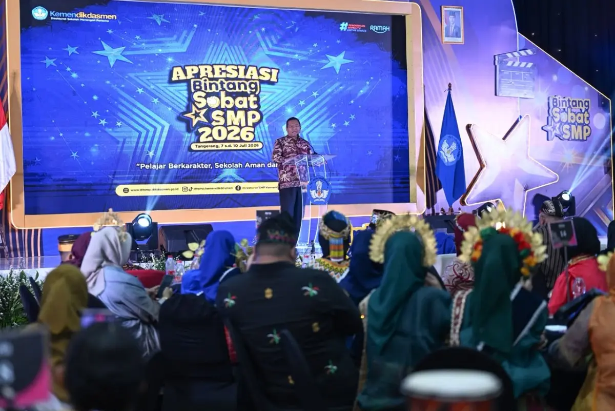 Direktorat Sekolah Menengah Pertama Kementerian Pendidikan Dasar dan Menengah (Kemendikdasmen) Republik Indonesia kembali menggelar Program Bintang Sobat SMP (BSS) tahun 2026. (foto : kemendikdasmen.go.id)