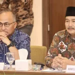 rapat koordinasi lintas sektor, guna mempercepat penyelesaian revitalisasi Jembatan P6 Sungai Lalan, yang digelar di Ballroom Hotel AONE Jakarta, Kamis, 2 Juli 2026. (MUSINEWS.ID/TRI)