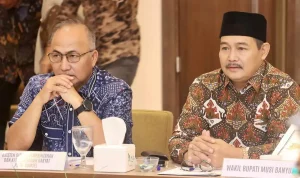 rapat koordinasi lintas sektor, guna mempercepat penyelesaian revitalisasi Jembatan P6 Sungai Lalan, yang digelar di Ballroom Hotel AONE Jakarta, Kamis, 2 Juli 2026. (MUSINEWS.ID/TRI) rapat koordinasi lintas sektor, guna mempercepat penyelesaian revitalisasi Jembatan P6 Sungai Lalan, yang digelar di Ballroom Hotel AONE Jakarta, Kamis, 2 Juli 2026. (MUSINEWS.ID/TRI)