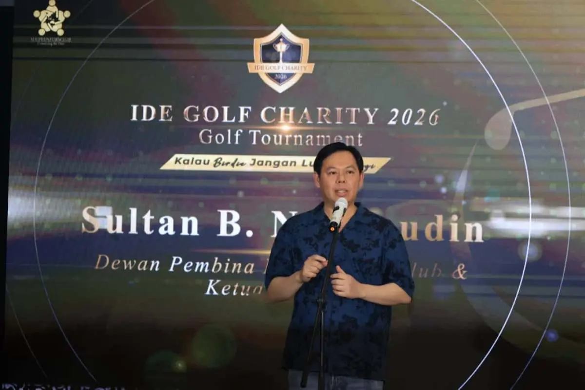 Indonesian Democracy and Education (IDE) Preneur bekerja sama dengan Green Democracy Institute (GDI) sukses menggelar ajang amal bertajuk Golf Charity 2026 di Karawaci, Tangerang, Banten, pada hari Jum'at, tanggal 17 Juli 2026. (MUSINEWS.ID/HAIRUDIN)