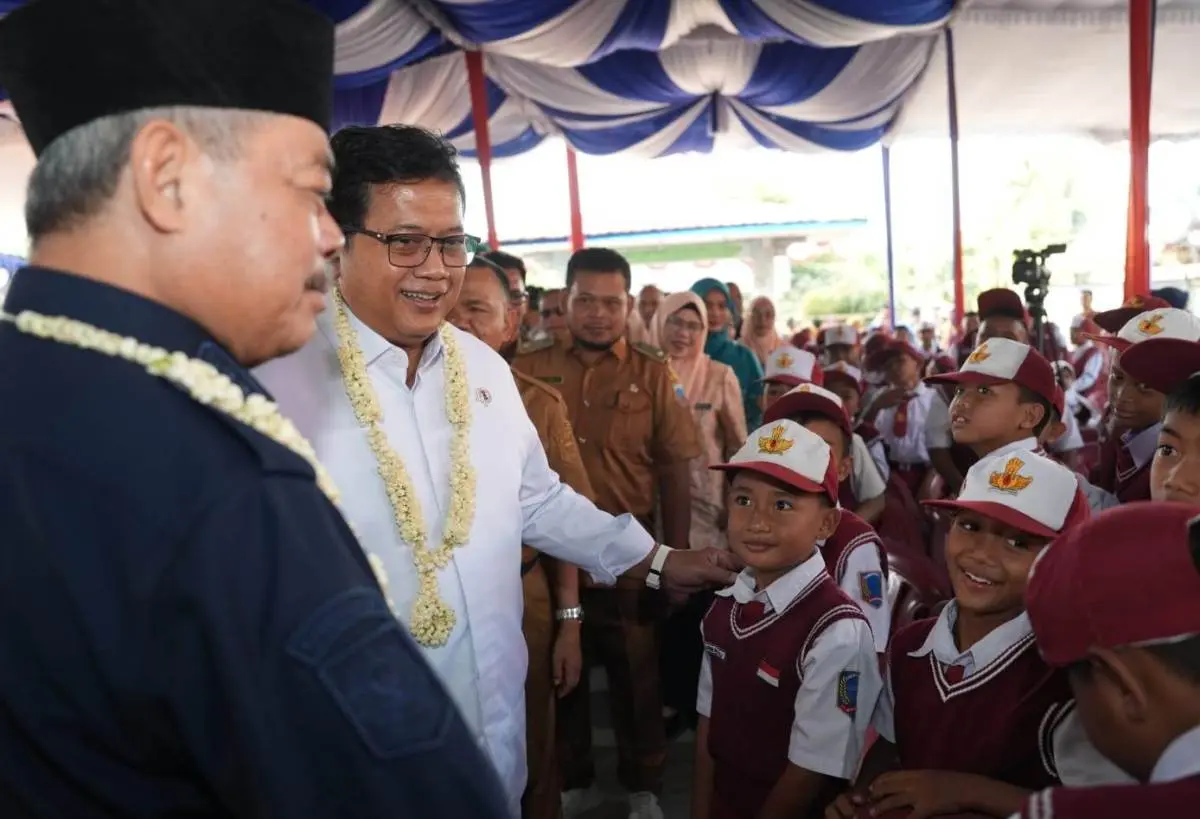 Wakil Menteri Transmigrasi (Wamentrans) Republik Indonesia, Viva Yoga Mauladi, di Kawasan Transmigrasi Kikim, Kabupaten Lahat, Provinsi Sumatra Selatan (Sumsel), pada hari Senin,, tanggal 13 Juli 2026. (MUSINEWS.ID/WAHYUDI)