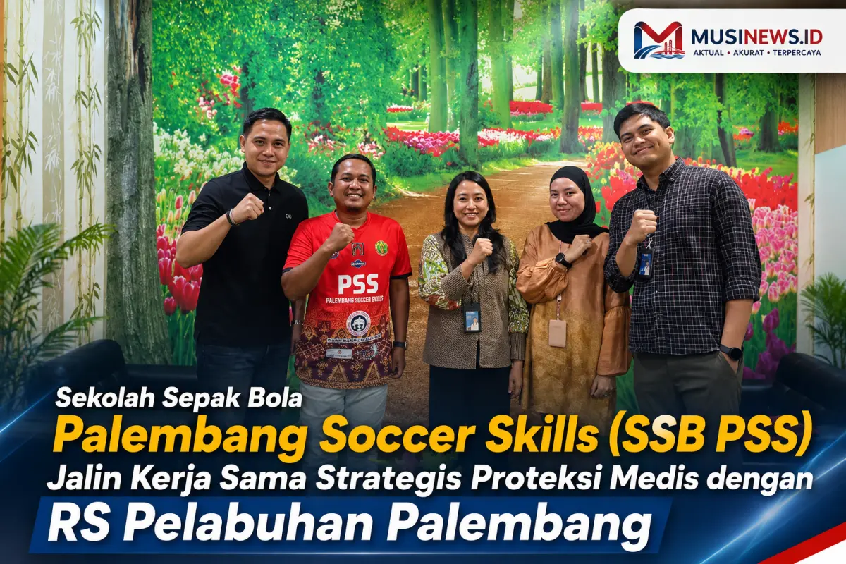 Sekolah Sepak Bola Palembang Soccer Skills (SSB PSS) Jalin Kerja Sama Strategis Proteksi Medis dengan RS Pelabuhan Palembang