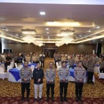 Training of Trainer (ToT) bertajuk "Paham AI" Triwulan III Tahun Anggaran 2026, di Auditorium Gedung Presisi Mapolda Sumsel, Palembang. (MUSINEWS.ID/HAIRUDIN)