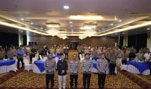 Training of Trainer (ToT) bertajuk "Paham AI" Triwulan III Tahun Anggaran 2026, di Auditorium Gedung Presisi Mapolda Sumsel, Palembang. (MUSINEWS.ID/HAIRUDIN) Training of Trainer (ToT) bertajuk "Paham AI" Triwulan III Tahun Anggaran 2026, di Auditorium Gedung Presisi Mapolda Sumsel, Palembang. (MUSINEWS.ID/HAIRUDIN)