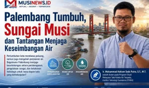 Sejak dahulu, Sungai Musi dan jaringan sungai yang menghubungkan berbagai kawasan, menjadi bagian penting dari kehidupan kota. (MUSINEWS.ID)