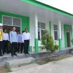 Wakil Presiden Republik Indonesia, Gibran Rakabuming Raka, meninjau langsung progres rehabilitasi dan renovasi Madrasah Ibtidaiyah Negeri (MIN) 1 Rokan Hilir, Provinsi Riau. (foto : Biro PMI Setwapres)