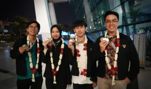 Tim pelajar Indonesia berhasil memborong total 12 medali, terdiri dari satu medali emas, empat medali perak, dan tujuh medali perunggu, serta tiga penghargaan Young Reporters Initiative (YoRI), pada ajang International Earth Science Olympiad (IESO) ke-19. (FOTO : MUSINEWS.ID/KEMENDIKDASMEN.GO.ID)