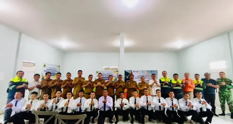 Pelatihan dan Sertifikasi Operator Alat Berat (Excavator), hasil kerja sama strategis dengan Pusat Pengembangan Sumber Daya Manusia (PPSDM) Geominerba Bandung, Kementerian ESDM Republik Indonesia. (MUSINEWS.ID/TRI)