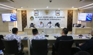 Rapat Dengar Pendapat Umum (RDPU) Komite III DPD RI bersama Asosiasi Dosen Indonesia (ADI) dan Pengurus Besar (PB) Persatuan Guru Republik Indonesia (PGRI) di Kompleks Parlemen, Senayan, Jakarta, Selasa, 15 September 2026. (FOTO : MUSINEWS.ID/NEWSROOM DPD RI)