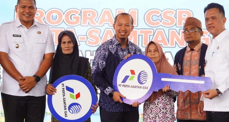 Wakil Wali Kota Prabumulih Franky Nasril, S.Kom., M.M bersama Pimpinan PT. Perta Samtangas Gas Kota Prabumulih Bpk. Eko Purwadi Beserta Jajaran.