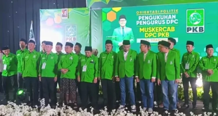 Dewan Pengurus Cabang (DPC) Partai Kebangkitan Bangsa (PKB) Kota Prabumulih resmi mengukuhkan kepengurusan periode 2026–2031, Senin (26/10/2026).
