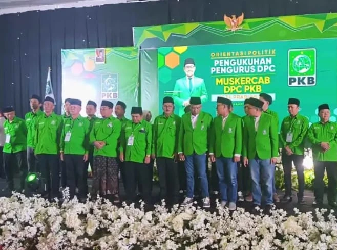 Dewan Pengurus Cabang (DPC) Partai Kebangkitan Bangsa (PKB) Kota Prabumulih resmi mengukuhkan kepengurusan periode 2026–2031, Senin (26/10/2026).