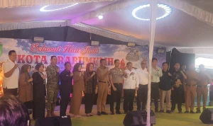 Pemerintah Kota Prabumulih menggelar Pameran Pembangunan sebagai bagian dari rangkaian peringatan Hari Ulang Tahun (HUT) ke-25 Kota Prabumulih.