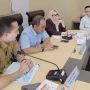 Eva Susanti saat melakukan kunjungan reses ke Kantor Badan Penanggulangan Bencana Daerah (BPBD) Provinsi Sumatera Selatan, Senin (26/10/2026).