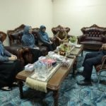 H. Deni Victoria, S.H., M.Si., menerima audiensi jajaran BPJS Kesehatan Cabang Prabumulih di ruang kerja pimpinan DPRD Kota Prabumulih, Selasa (4/8/2026).