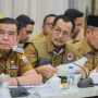 Wakil Bupati Muba, Abdur Rohman Husen, saat mengikuti Rapat Terbatas bersama Presiden Republik Indonesia secara daring dari Griya Agung Palembang, Senin, 12 Oktober 2026. (MUSINEWS.ID/TRI)