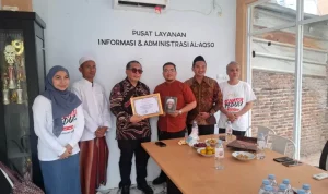 Anggota Dewan Perwakilan Daerah (DPD) Republik Indonesia (RI), Habib Ali Alwi, menggelar kunjungan kerja ke Pondok Pesantren (Ponpes) Al-Aqsho Tahfidzul Qur’an di Pegadingan, Kecamatan Kramatwatu, Kabupaten Serang, Kamis, 22 Oktober 2026. (MUSINEWS.ID/HAIRUDIN)