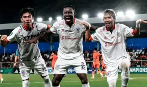 Bertandang ke markas Persiraja Banda Aceh di Stadion H. Dimurthala, Sumsel United sukses mencuri tiga poin penting lewat kemenangan tipis 2-1 pada Jumat malam, 2 Oktober 2026. (FOTO: INSTAGRAM SUMSEL UNITED)