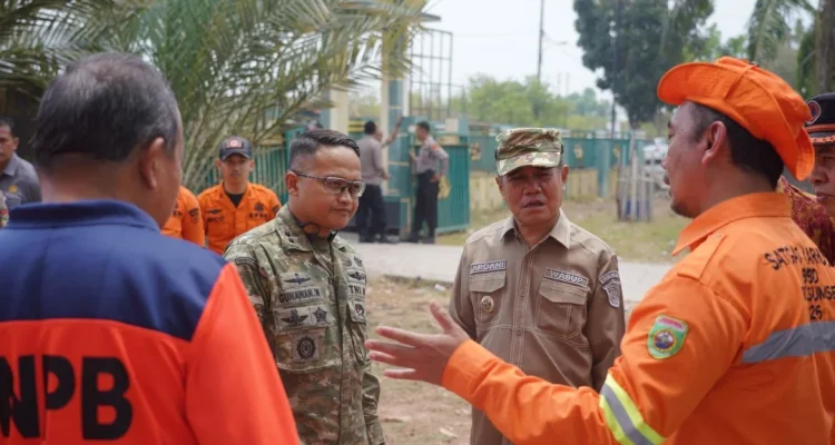 Wakil Bupati Ogan Ilir, H. Ardani, S.H., M.H., bersama Kapolres Ogan Ilir, Dandim 0402 OI/OKI, Camat Indralaya Utara